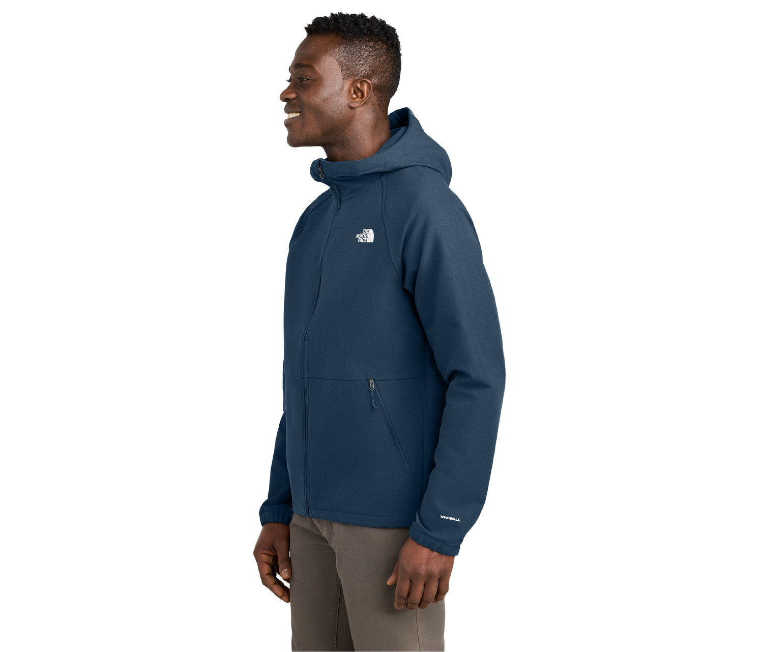 The North Face Barr Lake Hooded Soft Shell Jacket — Mercury Screen